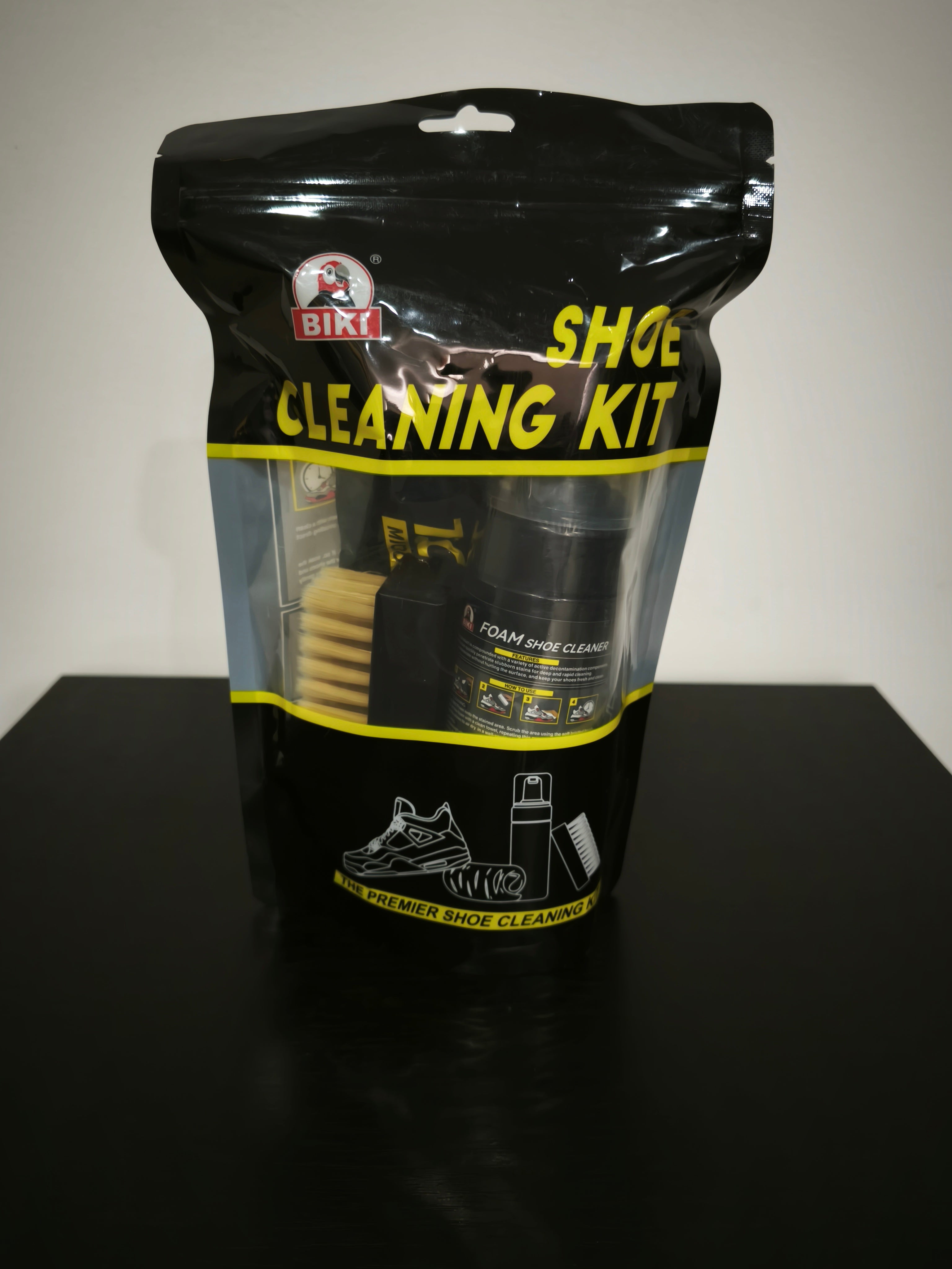 Kit Limpieza Zapatilla Espuma Blanquea