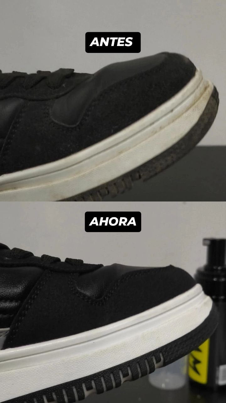 Kit Limpieza Zapatilla Espuma Blanquea